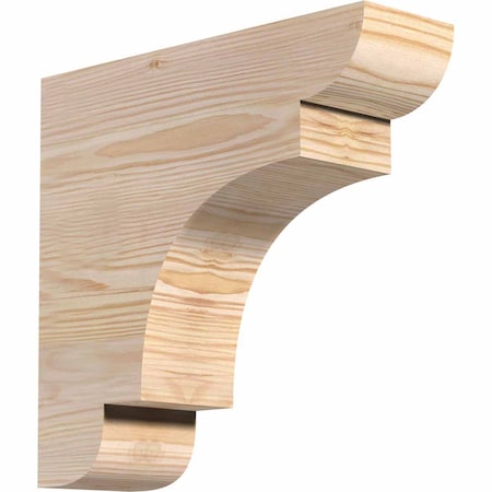 Ekena Millwork New Brighton Smooth Rafter Tail, Douglas Fir, 3 1/2"W x 12"H x 12"L RFT04X12X12NEB00SDF